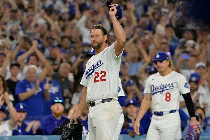 ドジャースのクレイトン・カーショー（C）ロイター