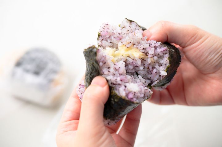 大野屋精米店のおにぎり