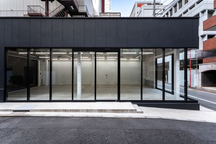 シャトルの展示風景の外観