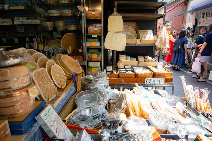 熊出屋 山野井商店の店内