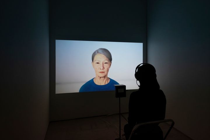 シャトルの展示風景