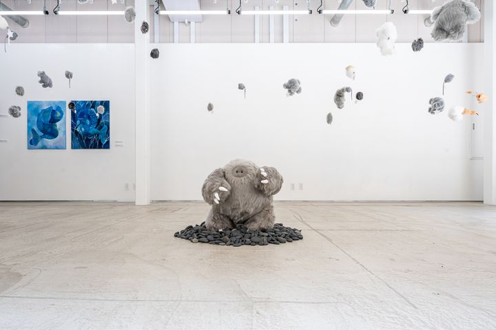 シャトルの展示風景