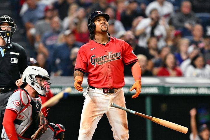 ガーディアンズのホセ・ラミレス（C）Getty Images