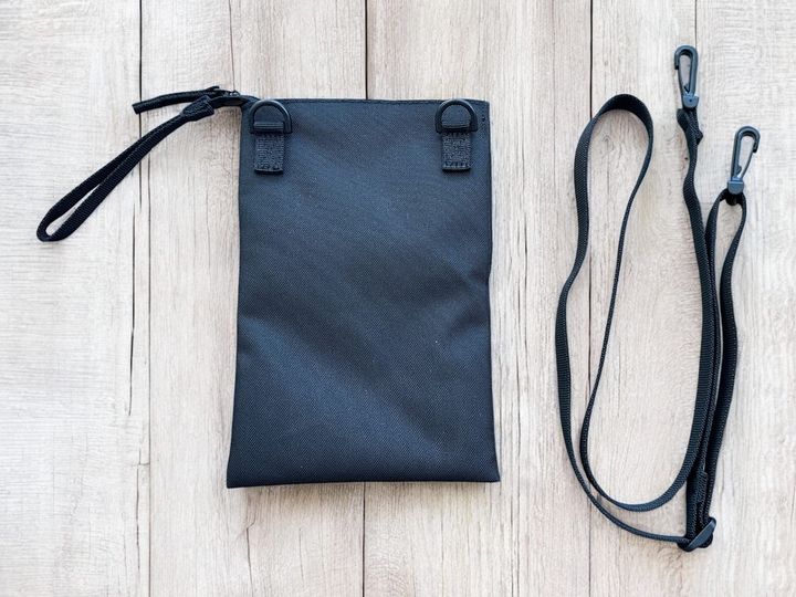 ショルダーを取り外してポーチとしても使える