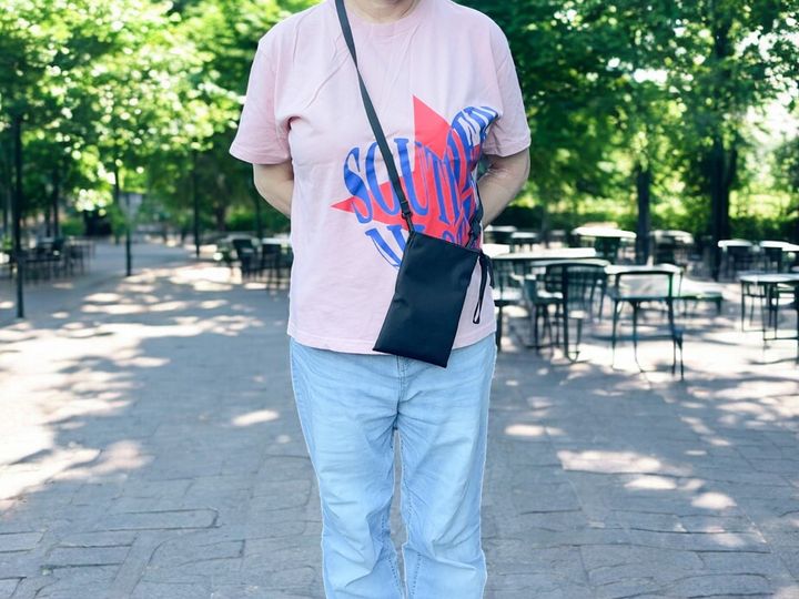 スマホショルダーサイズのミニサコッシュ