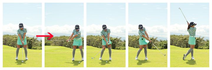 アイアンのミート率を上げる方法をプロが解説！「右腰の高さ」がカギ