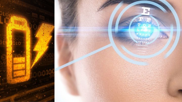 赤い光で朝に3分、目をワイヤレス充電すると視力が回復すると判明！