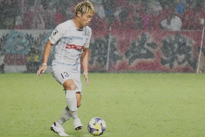 首位水戸ホーリーホックは痛恨の引き分けも、今季リーグ初先発のFW粟飯原尚平「ニューヒーローじゃないですけど、どんどん出ていかないと」と意欲