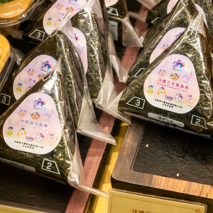 香港ディズニーランド「ダッフィー＆フレンズ」おにぎり