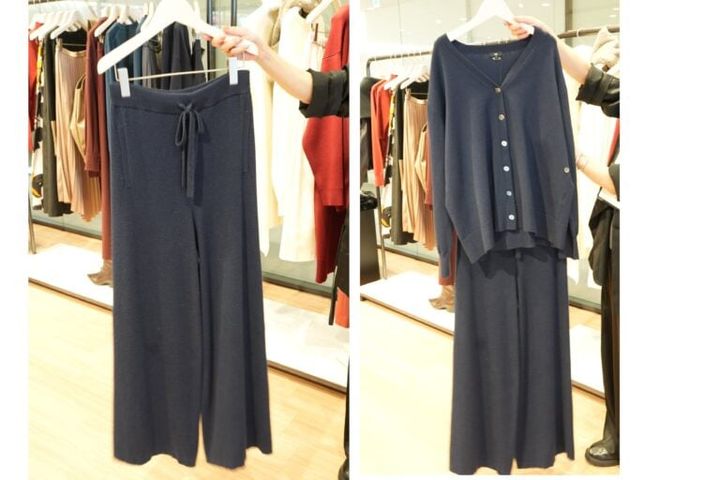 プラステ展示会25aw_ニットパンツ