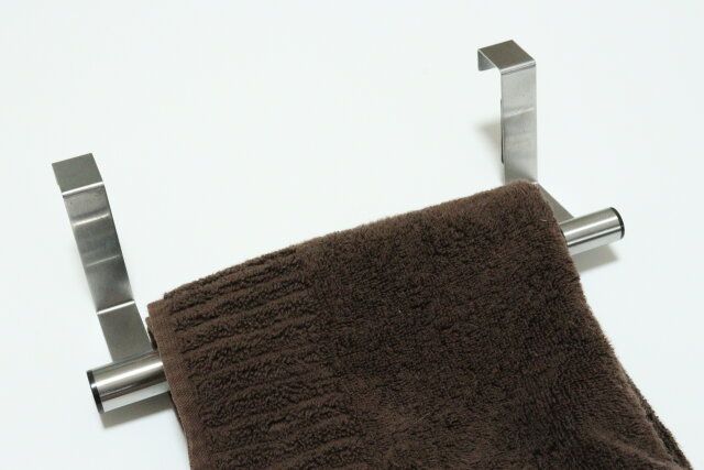 伸縮できるタオルハンガー（ドア掛け用） 最小