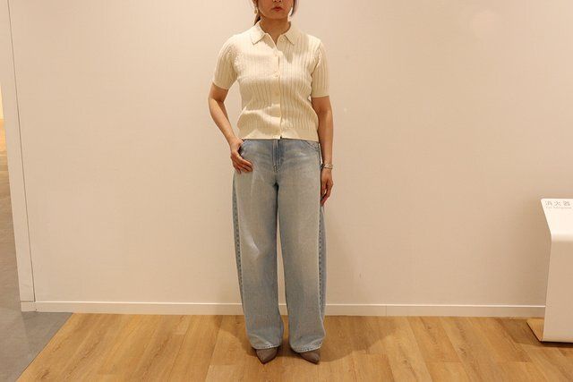 ユニクロのバギーカーブジーンズ1