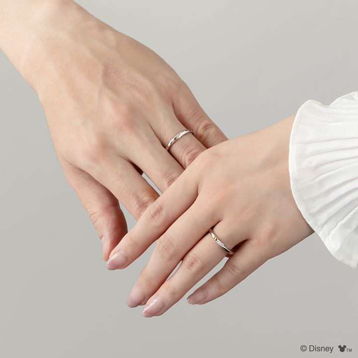 Tied with Love 結婚指輪 着用イメージ