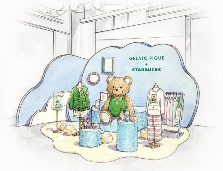 スターバックス コーヒー 渋谷cocoti店「ピケ モコ ブーケ & ティー ラテ」先行販売イベント