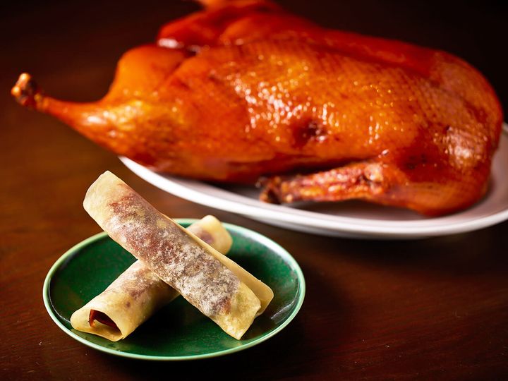 麻布十番『中国飯店 紫玉蘭』の「北京ダック」