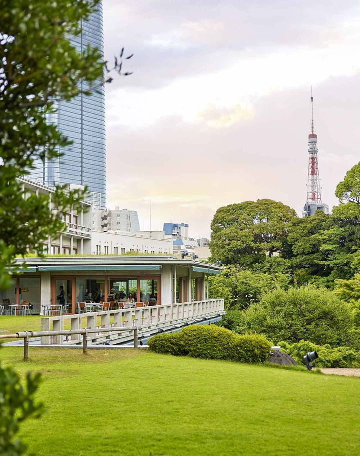 麻布十番『ティーラウンジ「ザ・ガーデン」』の外観