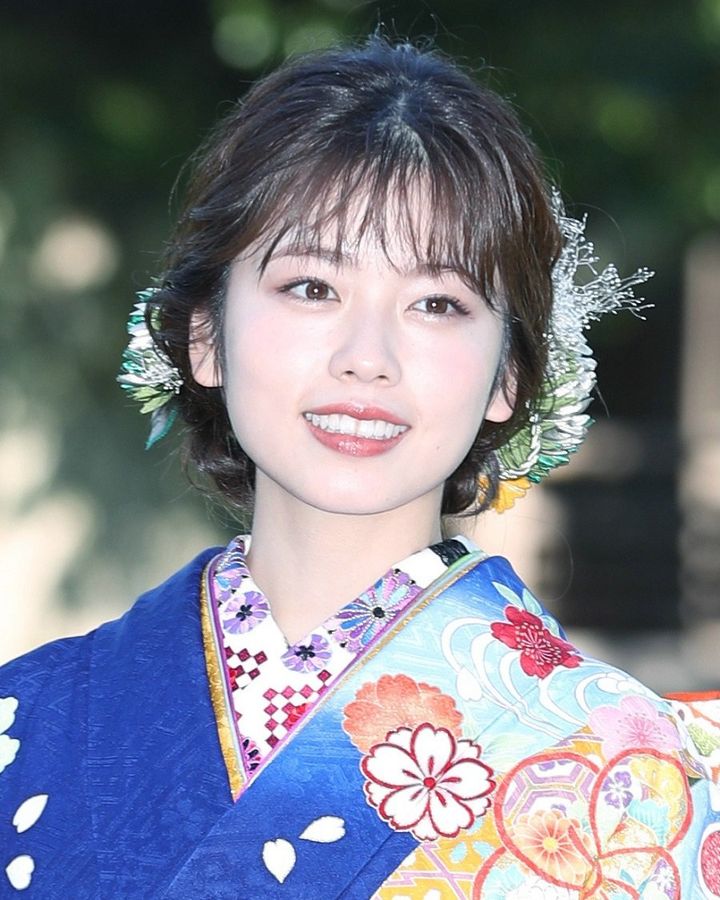 小芝風花さん（2019年12月、時事）