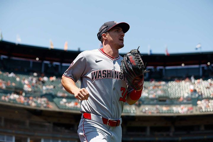 ナショナルズのジェイコブ・ヤング（C）Getty Images