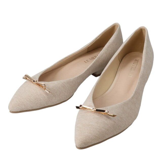 2025秋しまむら新作レディースリボンパンプス