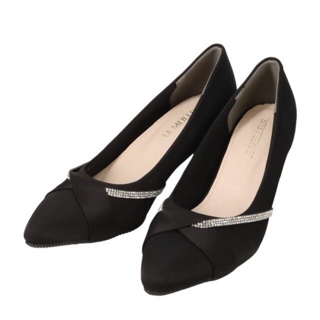 2025秋しまむら新作レディースビジューパンプス