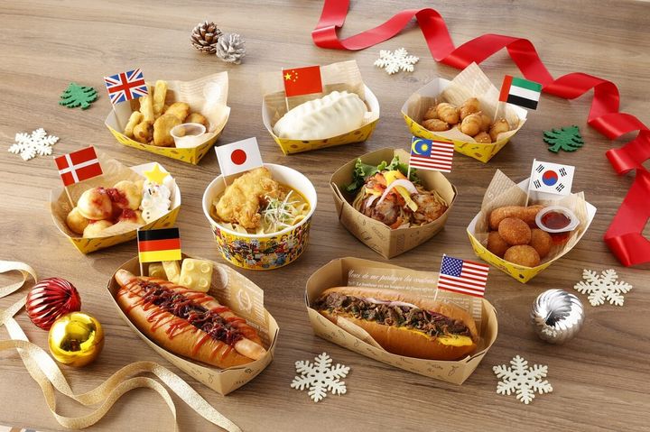 世界のグルメスタンド クリスマスver.