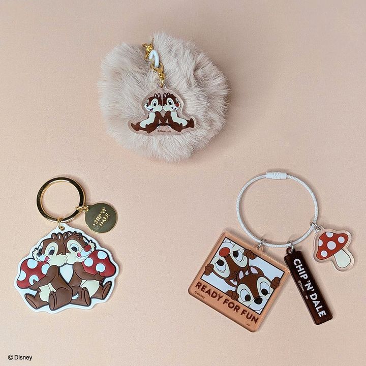 ファーキーホルダー・キーホルダー／アクリルキーホルダー