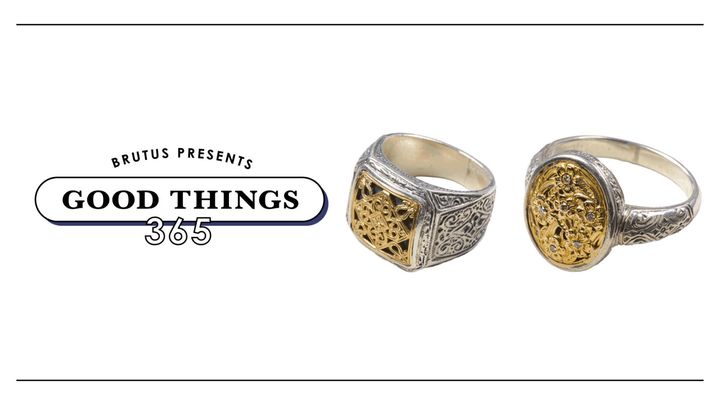 〈ジェロクリスト〉のシルバー彫金リング