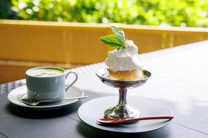 北鎌倉の天空カフェ♪ 円覚寺の絶景テラスで心うるおうひととき「弁天茶屋 航」 