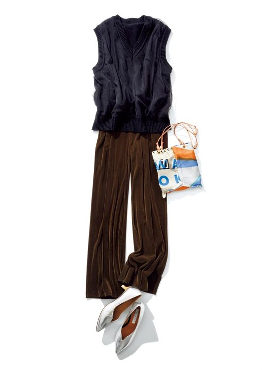 ブラウンコーデ