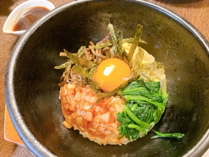 行橋ホルモン隆庵 石焼ビビンバ