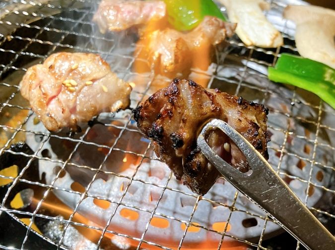 行橋ホルモン隆庵 中落カルビ