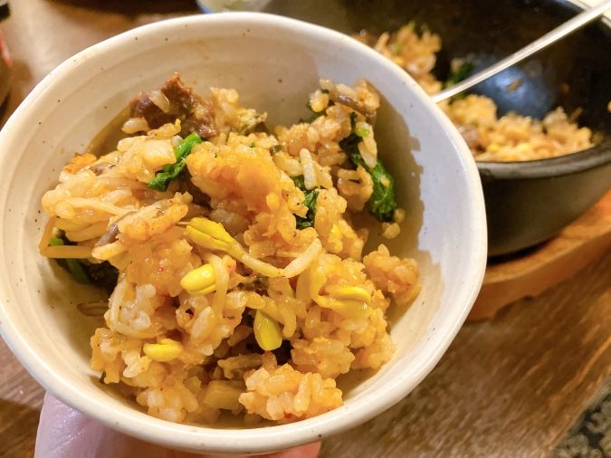 行橋ホルモン隆庵 石焼ビビンバ