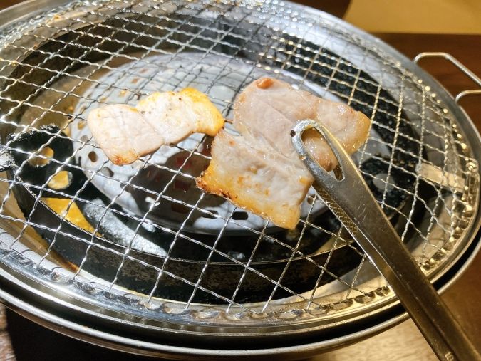 行橋ホルモン隆庵 豚バラ