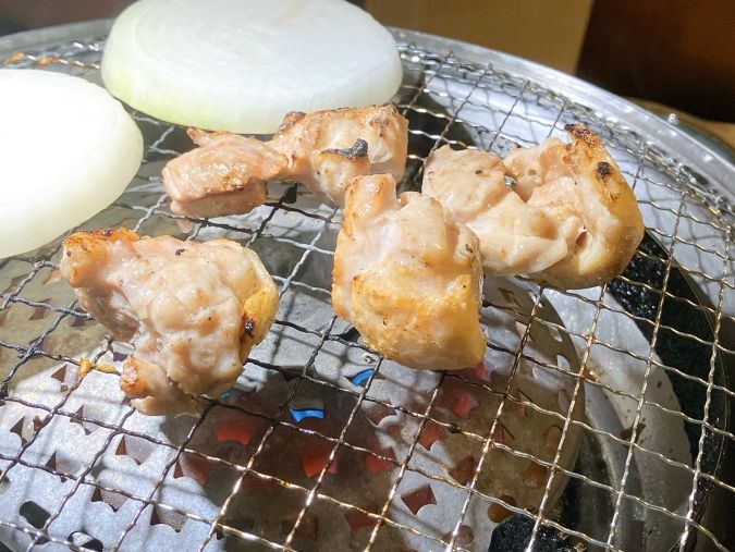 行橋ホルモン隆庵 鶏モモ