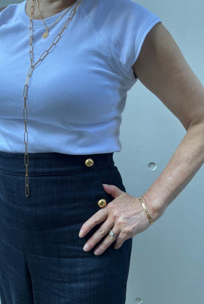 ネックレスはZARA