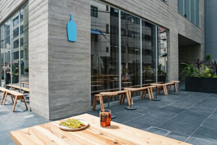 ブルーボトルコーヒー心斎橋カフェ・テラス