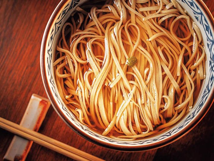 広尾『蕎麦たじま』のかけそば