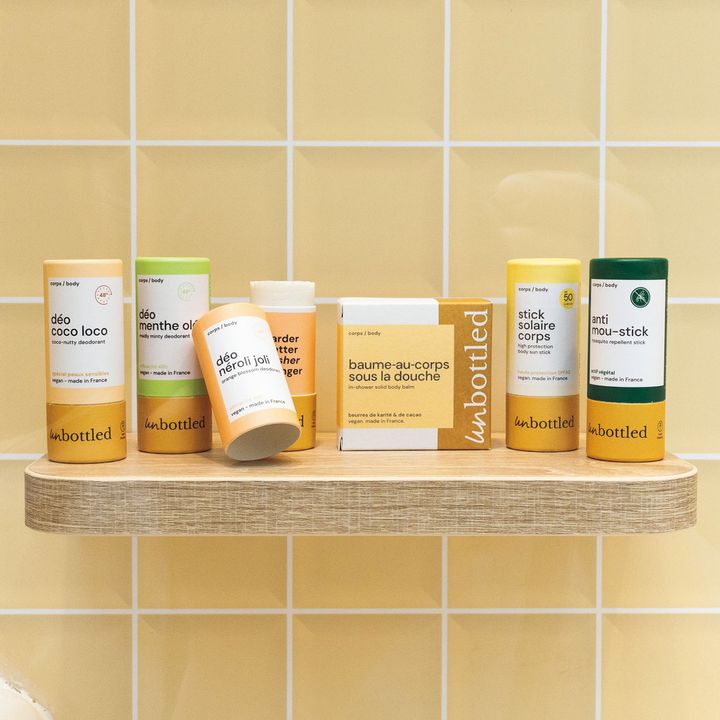 デオドラントやUV対策コスメ、虫除けはスティック状