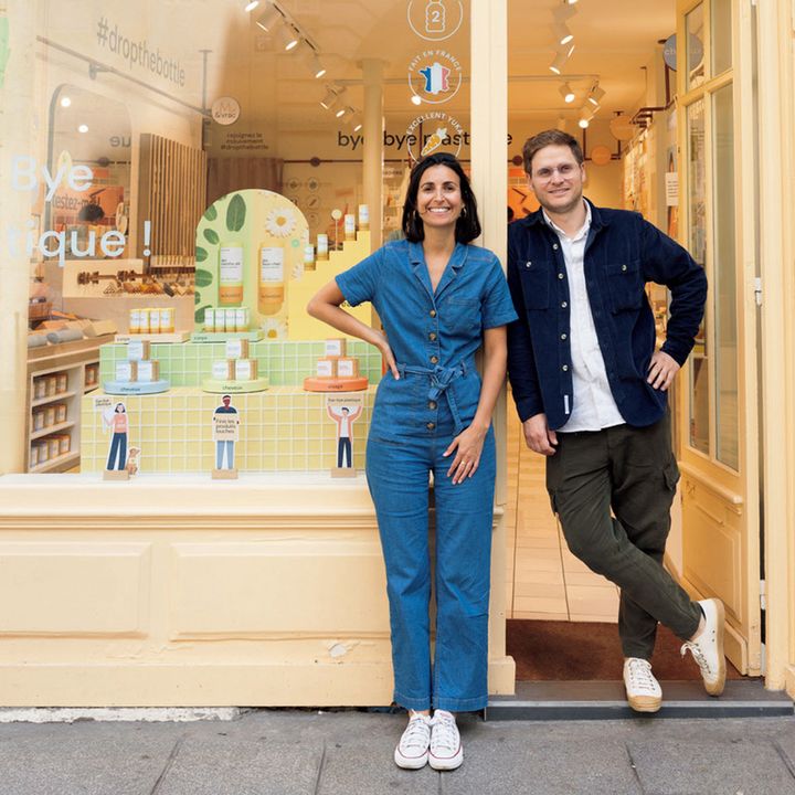 創業者のサラとバンジャマン