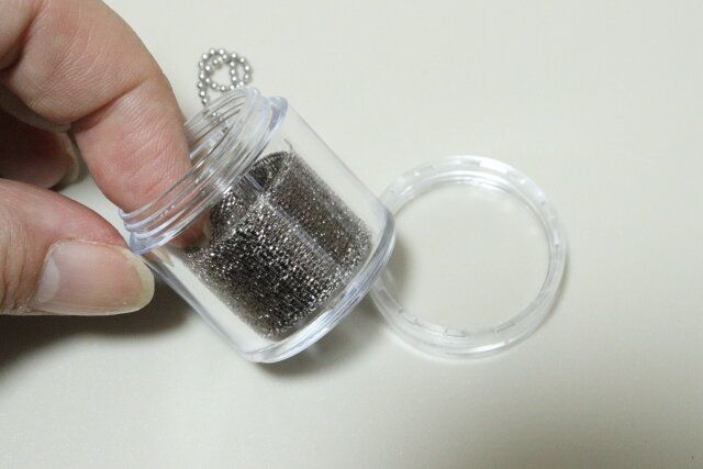 ダイソー 銀テープケース 使用例