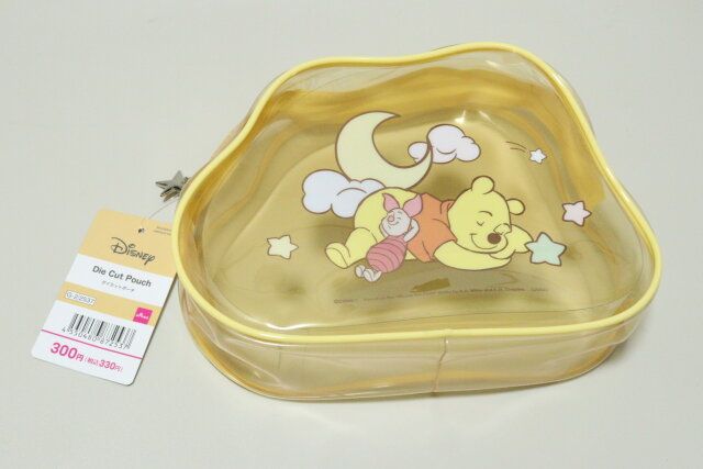 ダイソーのダイカットポーチ（くまのプーさん）DC9のパッケージ