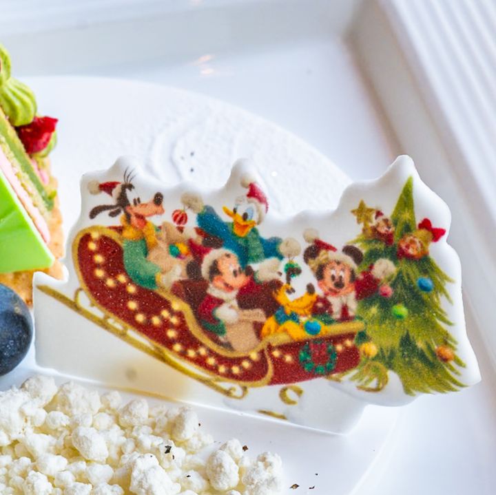 “ディズニー・クリスマス”ケーキセット 砂糖菓子