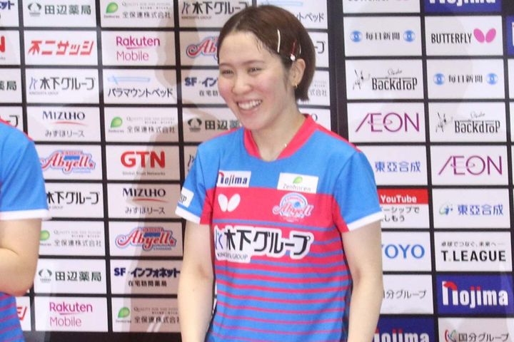 平野美宇 撮影：SPREAD編集部