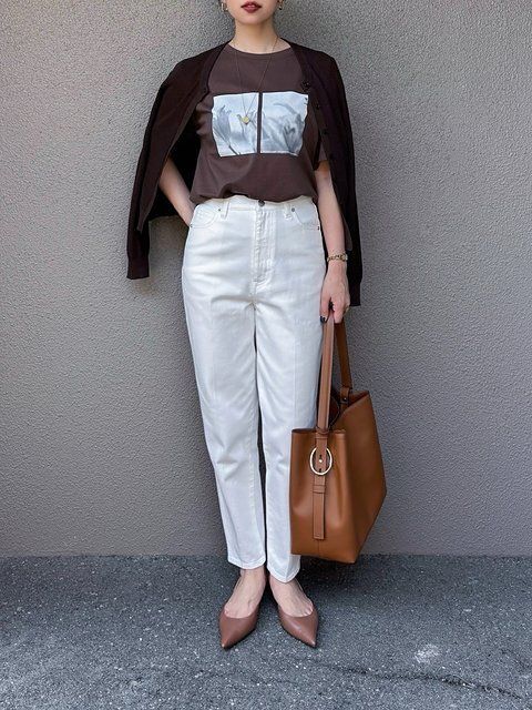 ブラウンコーデ4