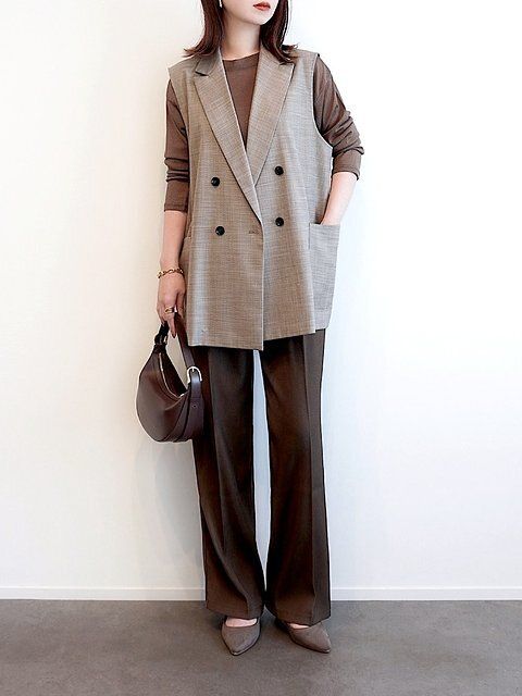 ブラウンコーデ5