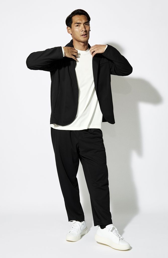オンもオフもシームレスに過ごせる新アパレルコレクション「adidas ACE Collection」が発売！元日本代表が見事に着こなす