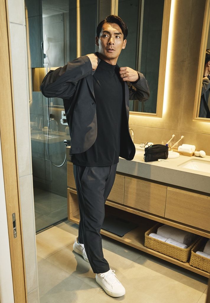 オンもオフもシームレスに過ごせる新アパレルコレクション「adidas ACE Collection」が発売！元日本代表が見事に着こなす