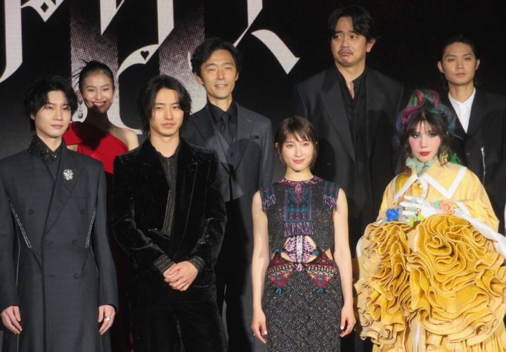 Netflixドラマ「今際の国のアリス：シーズン2」の配信記念イベントに出席し