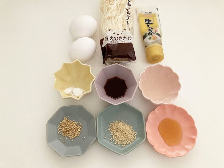 卵丼中華味の材料