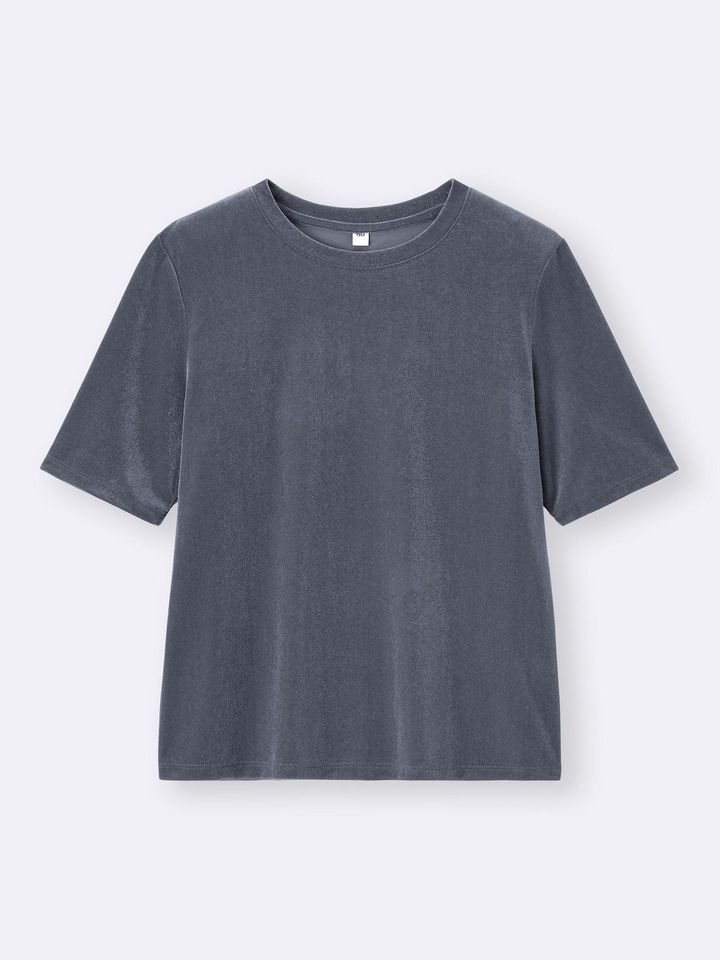 画像: 【GUのベロア】が40・50代の垢抜けにきく！ 晩夏 → 秋にマネしたい♡「サマ見えコーデ」